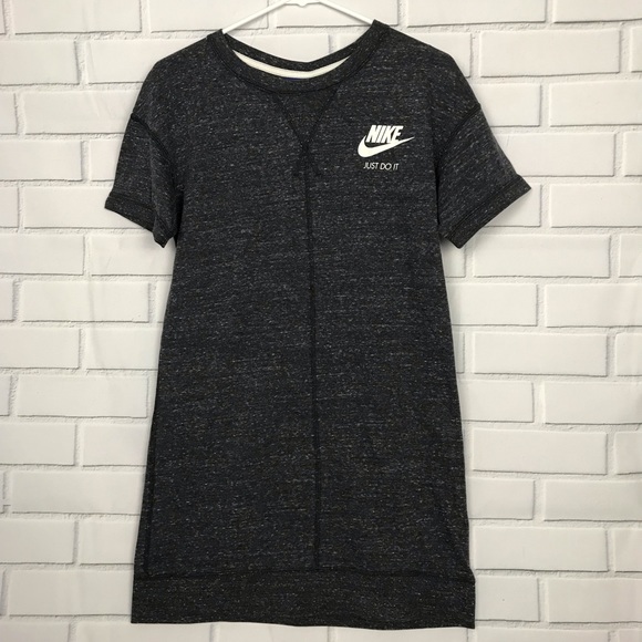 NEW Nike Gym Tee Shirt Dress - Picture 2 of 7
